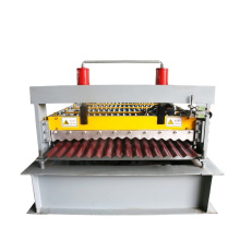 Automatic Corrugated Wave Panel Making Machinery Metal Wall Plate Production Line